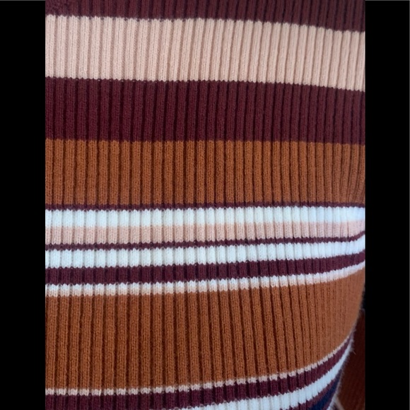 NWOT Paper Crane Stripe Button Up Sweater sz Small - Picture 3 of 5